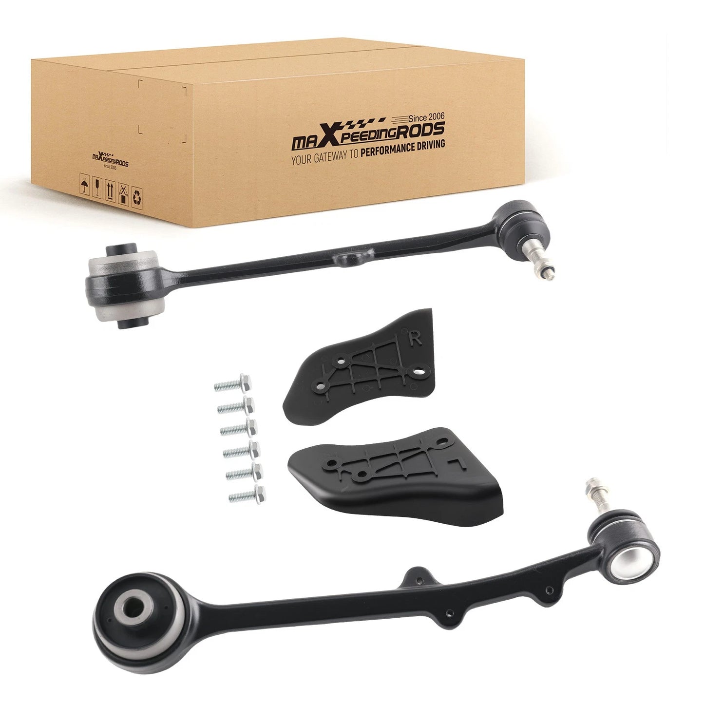 2x Front Lower Forward Control Arms & Ball Joints for Ford Mustang (2015–2021)