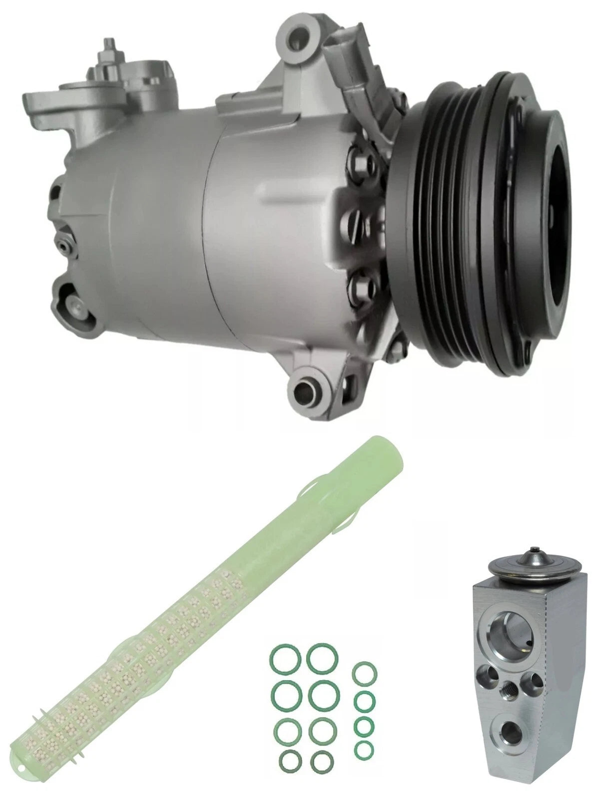 AC Compressor Kit Replacement for Ford Escape 2.5L (2018–2018)