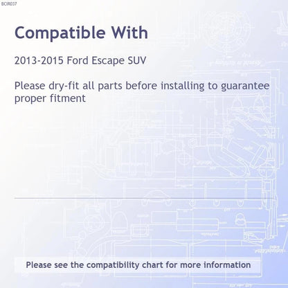 Chrome Body Side Molding Kit OEM Fit for Ford Escape SUV (2013–2019)