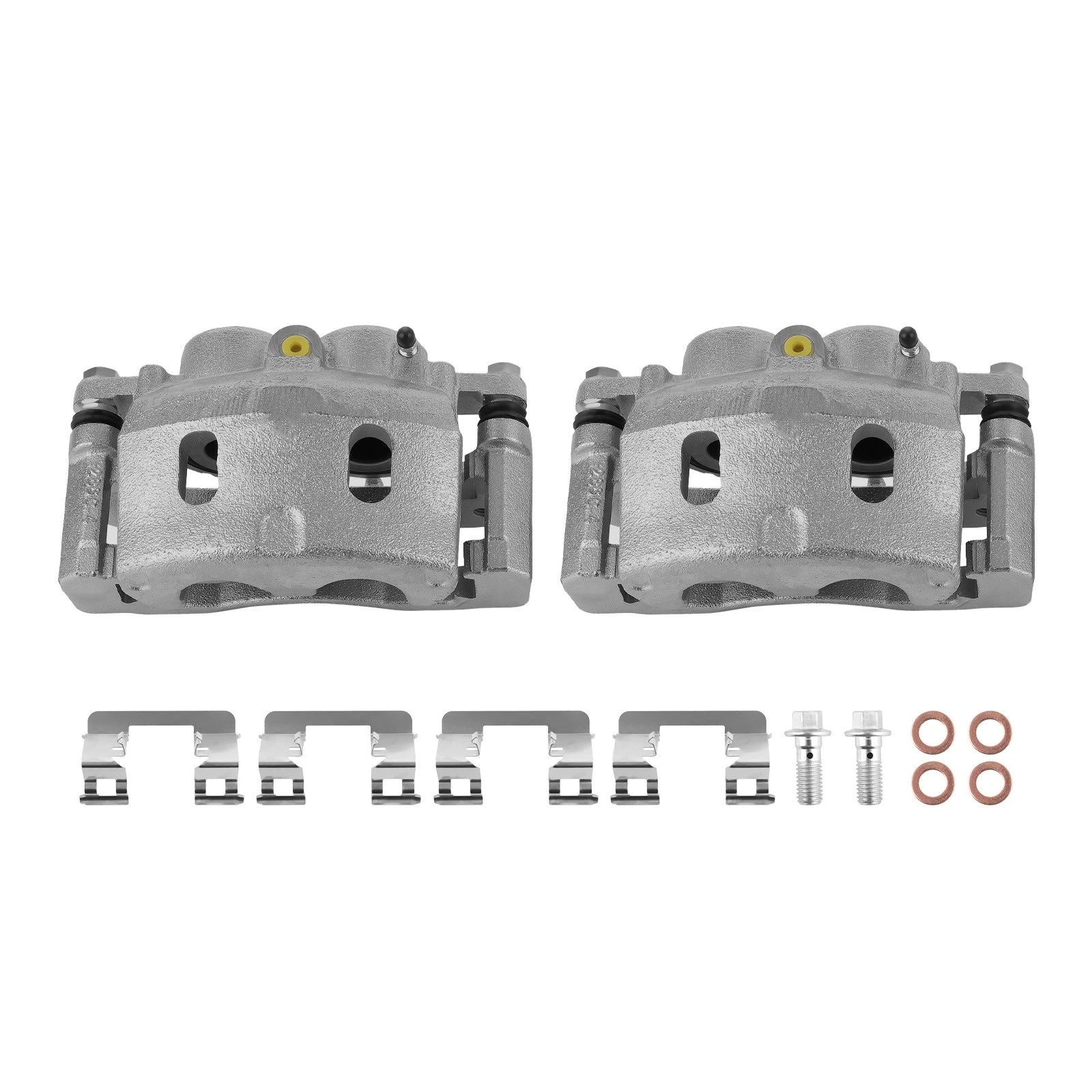 Front Brake Calipers w/Bracket for Cadillac Escalade (2007–2008)