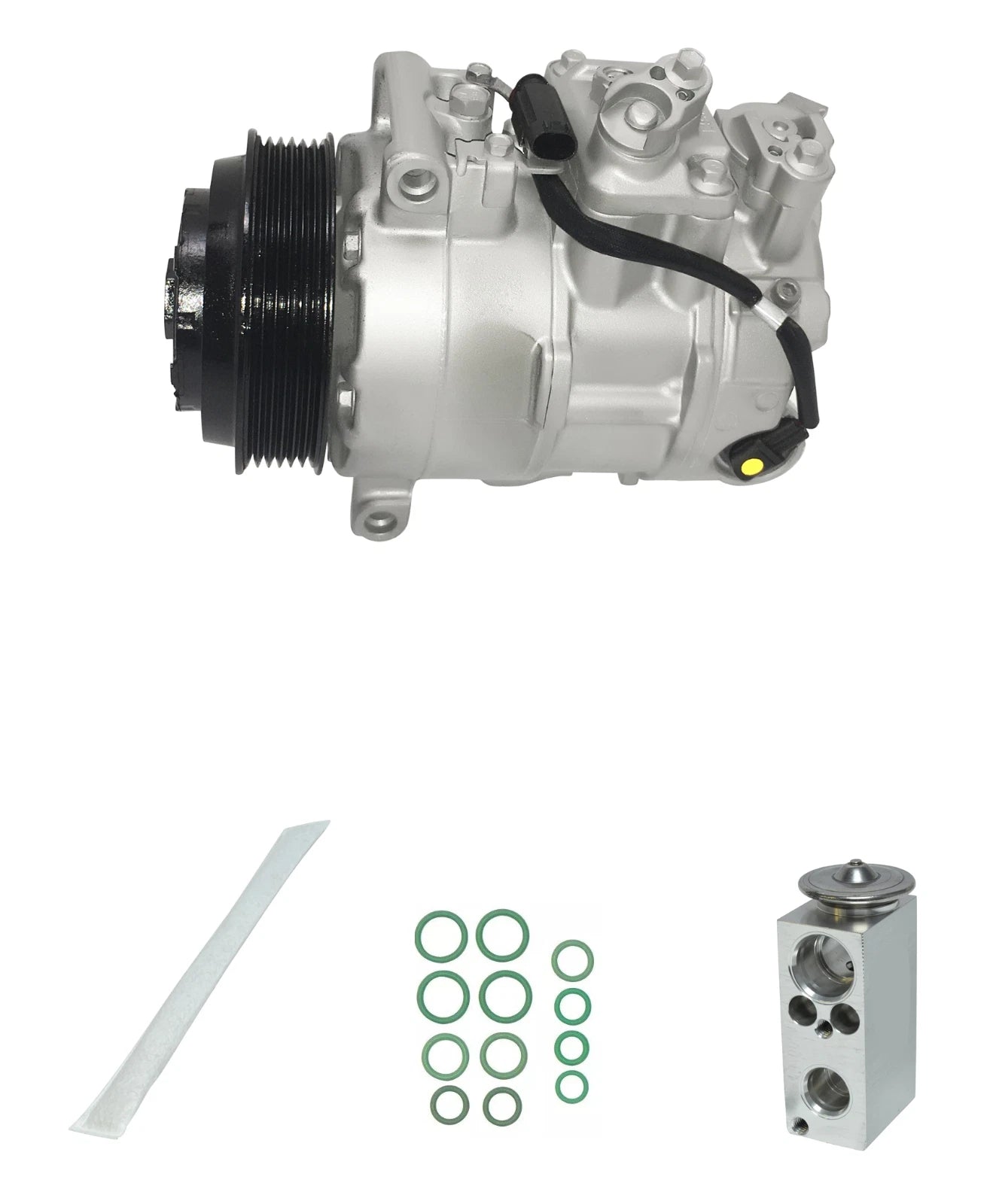 AC Compressor Kit Replacement for Mercedes SLK55 AMG 5.5L V8 (2013–2013)