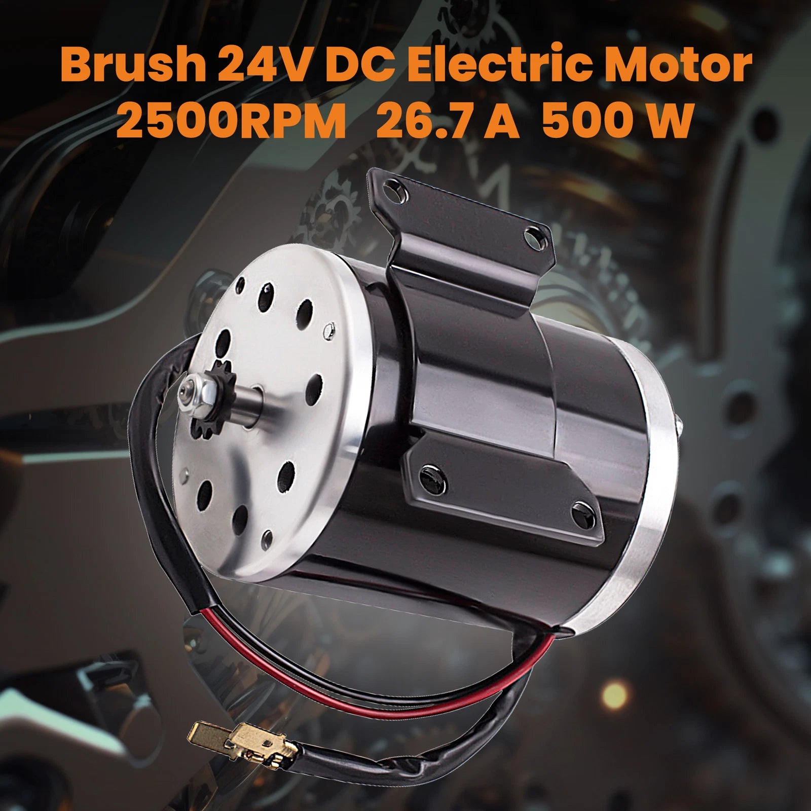 500W 24V DC Electric Motor for Scooter Go-Kart Minibike DIY (MY ZY 1020, 2010–2019)