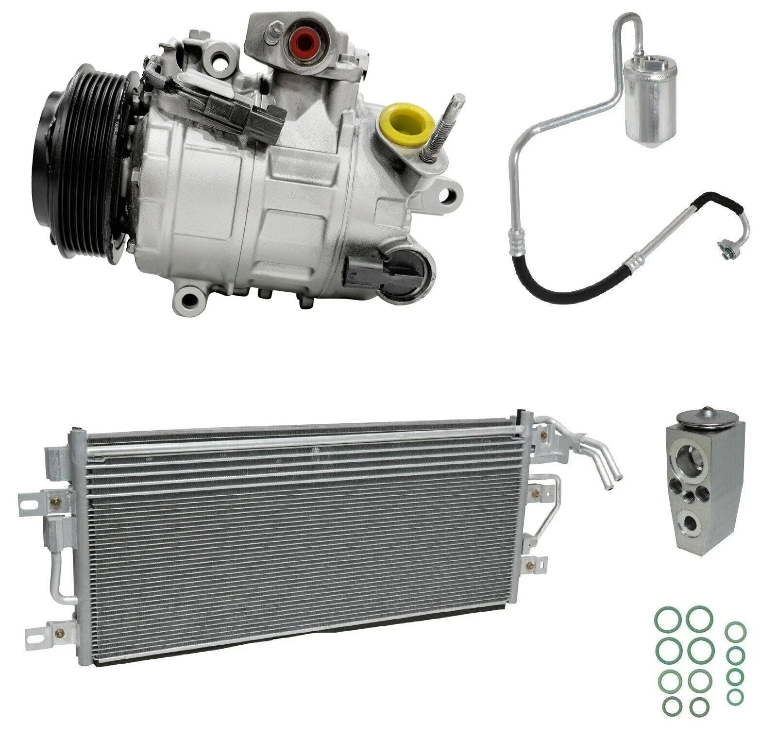 A/C Compressor Kit With Condenser for Ford Explorer 3.5L (2015–2019)