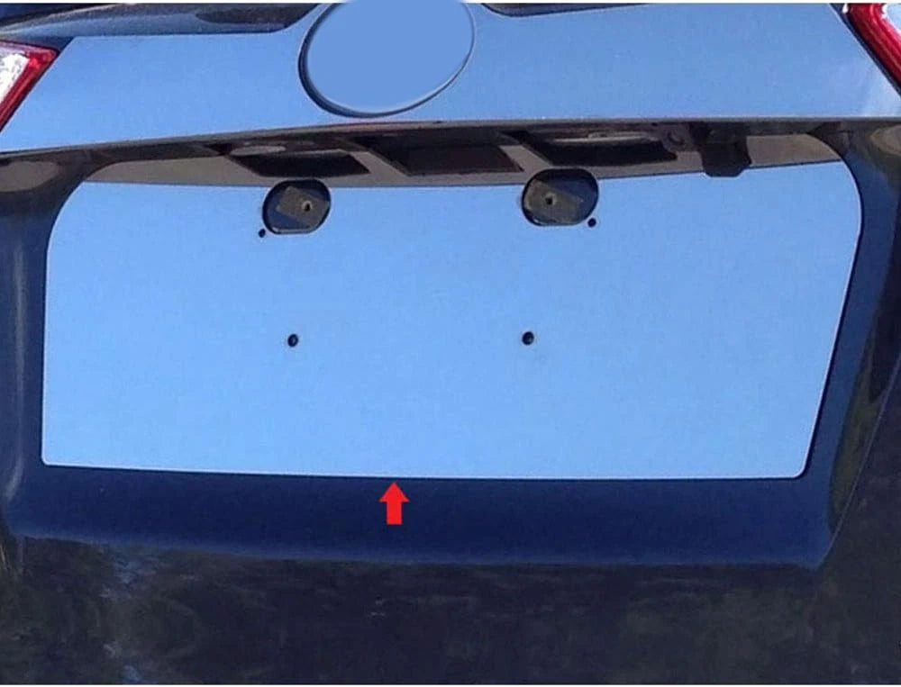 Luxury FX Chrome License Plate Bezel For 2013-2015 Toyota Rav4