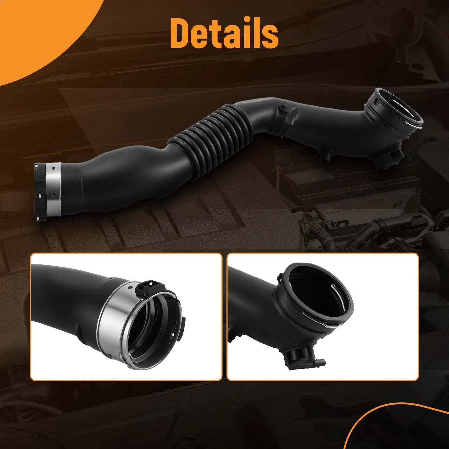 Intercooler Charge Pipe Hose Tube for BMW M135i M235i (2012–2021)