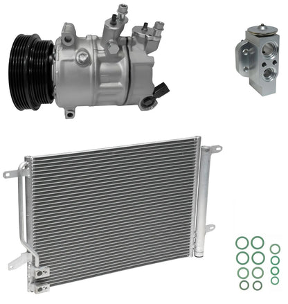 AC Compressor Kit With Condenser for Volkswagen Beetle 2.5L (2012–2012)