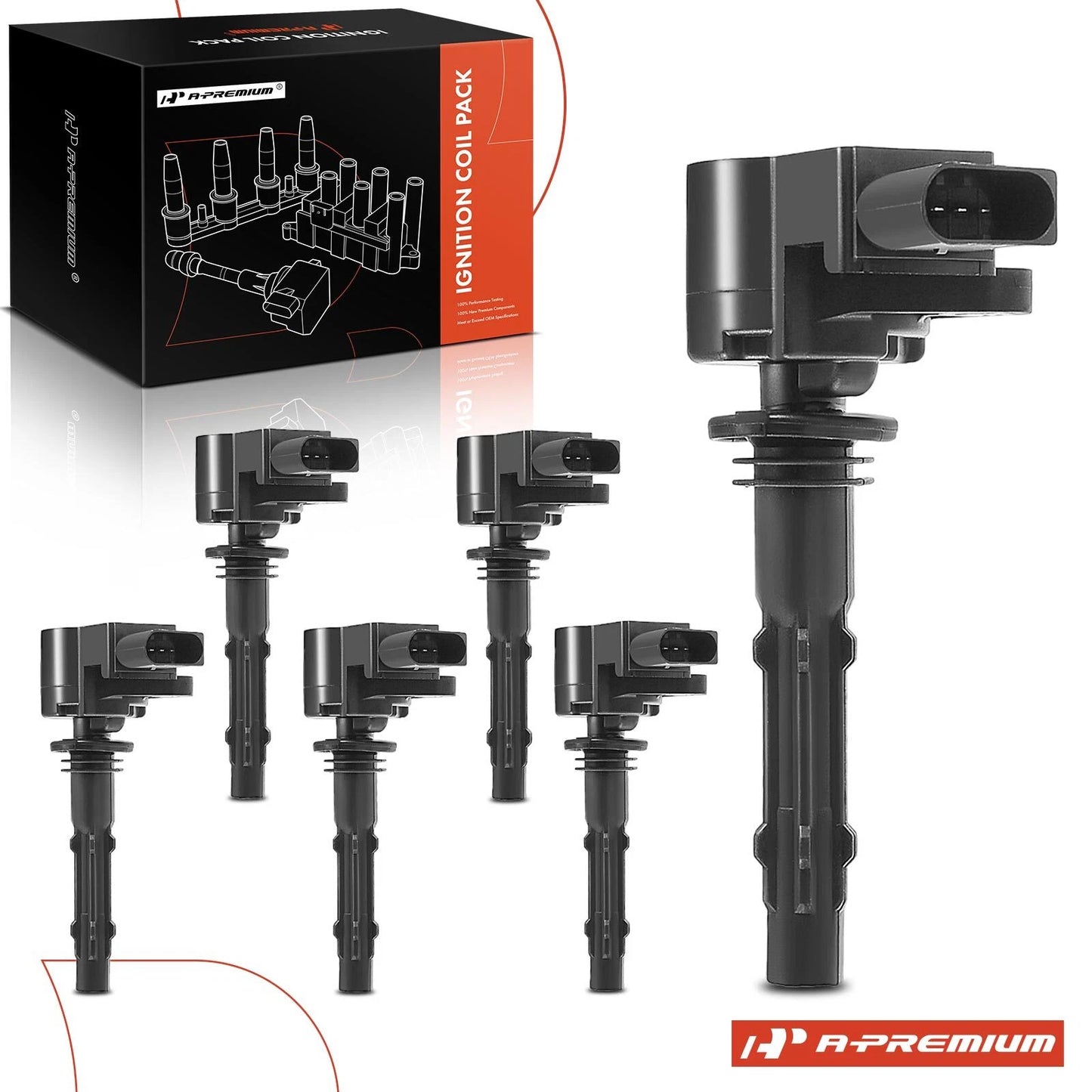 6x Ignition Coil for Dodge Sprinter 2500 3500 (2003–2009)