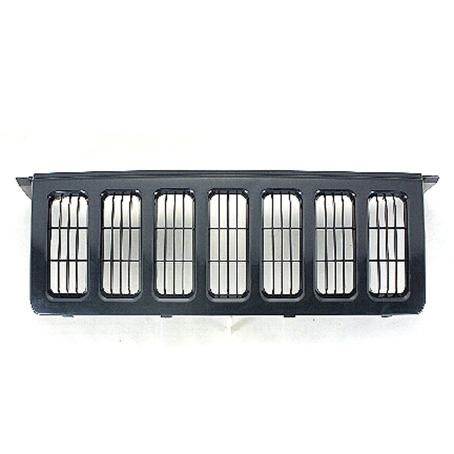 Replacement Primed/Ready to Paint Plastic Front Grille w/Vertical Bar Insert