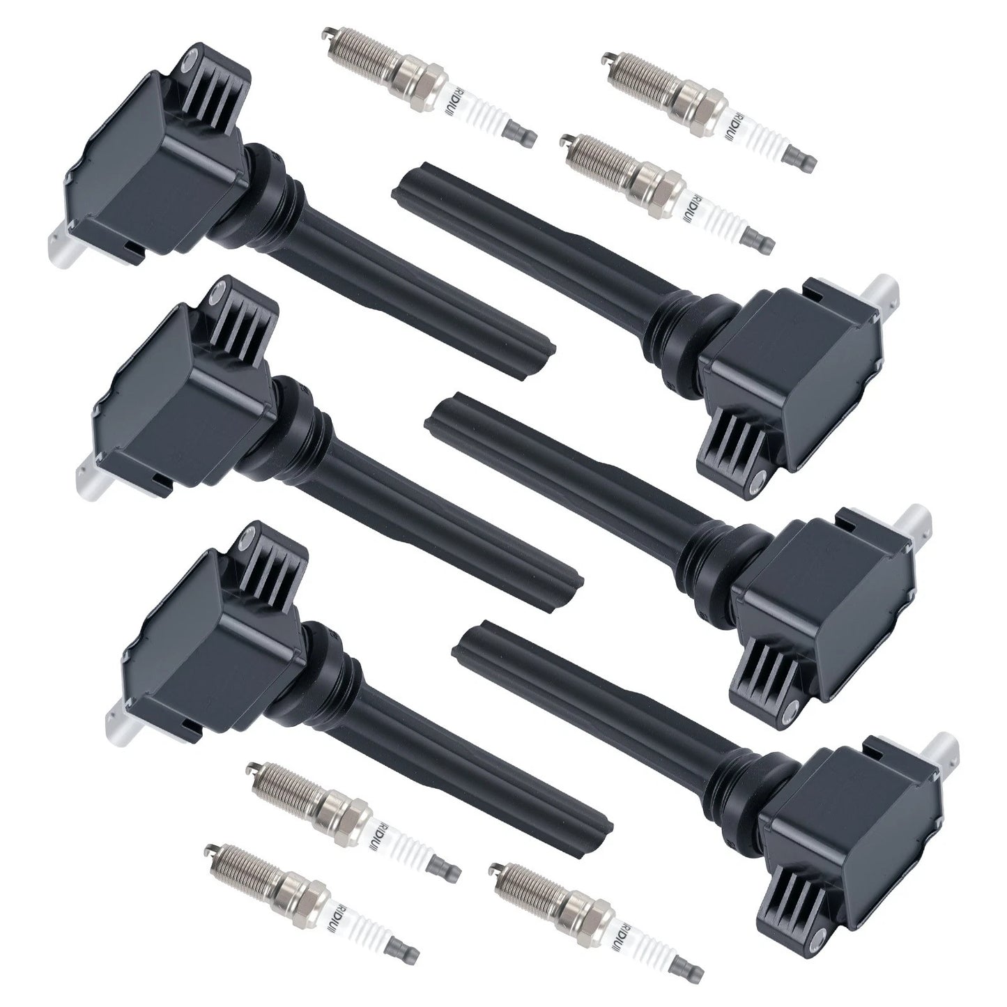 Ignition Coil and Spark Plug Set for Ford F-150 3.5L Turbo (2017–2019)