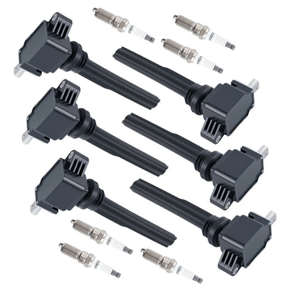 Ignition Coil and Spark Plug Set for Ford F-150 3.5L Turbo (2017–2019)