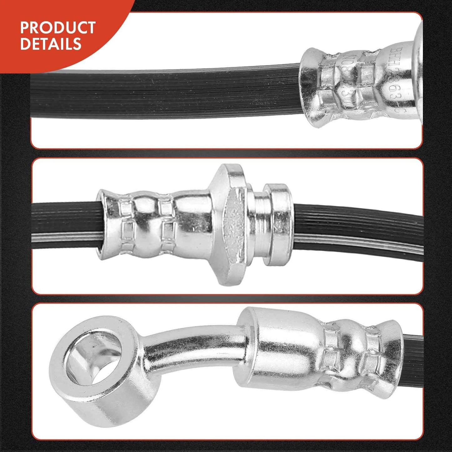 Brake Hydraulic Hose for Chevrolet Geo Tracker (1990–1998)