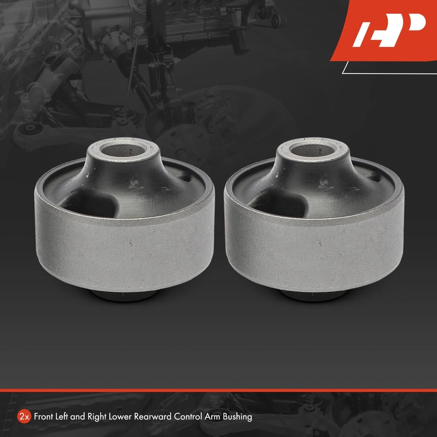 2X Front Lower Rearward Control Arm Bushing for Chevy Cobalt (2005–2010)