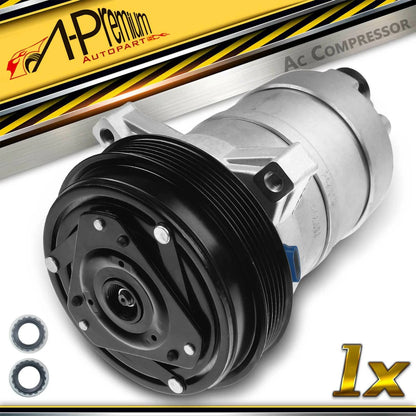 A/C Compressor with Clutch for Buick Regal, Oldsmobile 98, Pontiac (1990–1991)