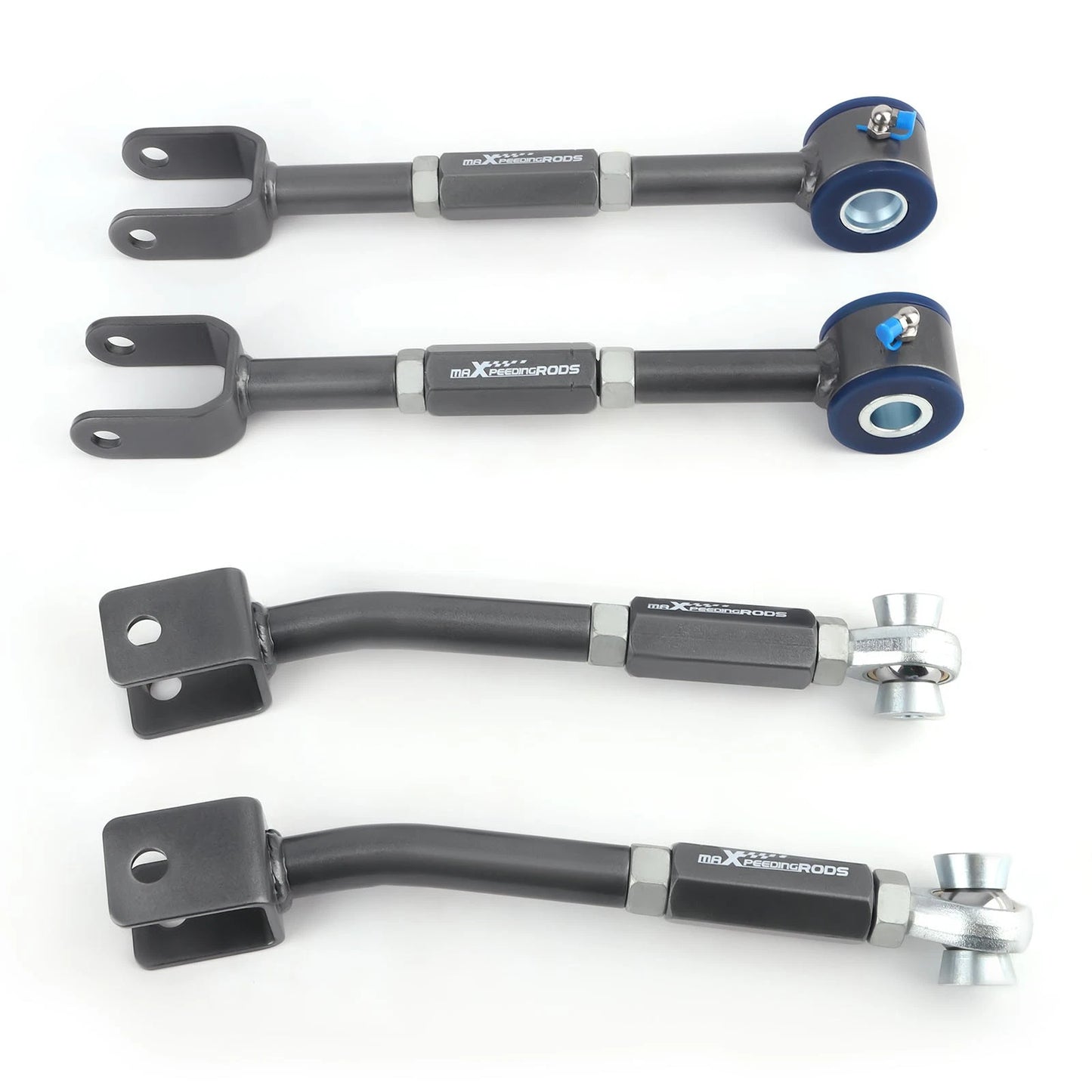 4X Adjustable Rear Camber Arm and Traction Kit for Nissan 350Z G35 (2003–2009)