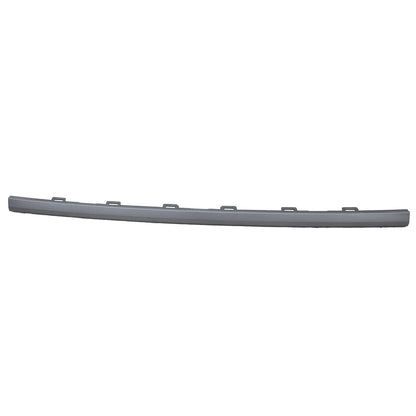 Front Center Bumper Cover Molding Replacement for Gray ABS Plastic (–)