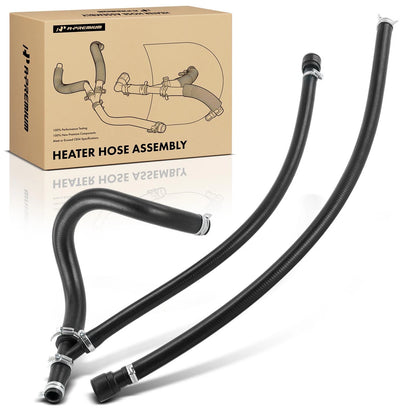 2X HVAC Heater Hose Assembly for Chevrolet Silverado GMC Sierra 1500 2500 (2007–2014)