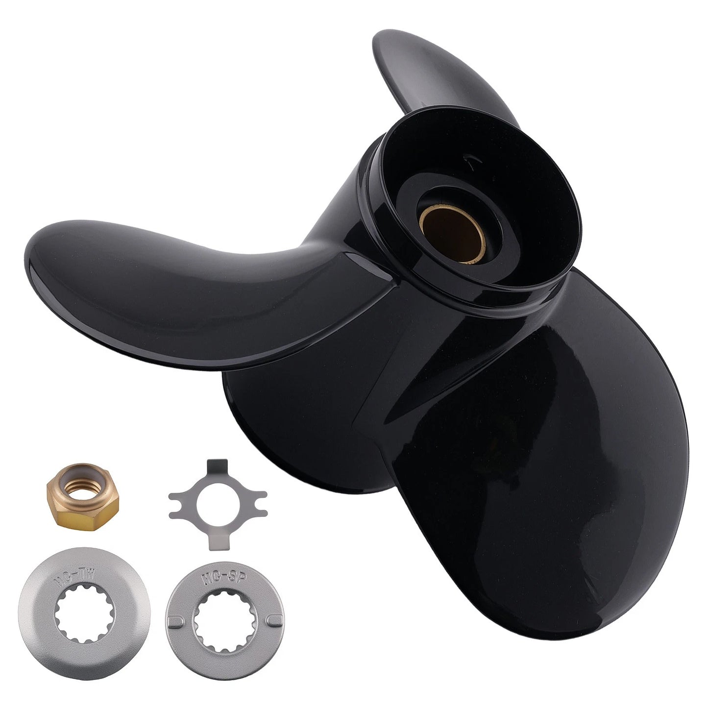 Aluminum Propeller 15" Pitch for Mercury 30HP 40HP 50HP (48-73140A45 RH)