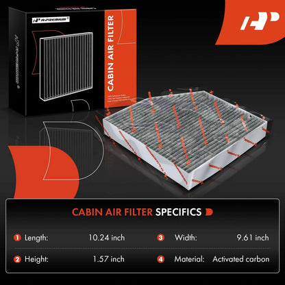Activated Carbon Cabin Air Filter for Mercedes-Benz S205 (2015–2021)