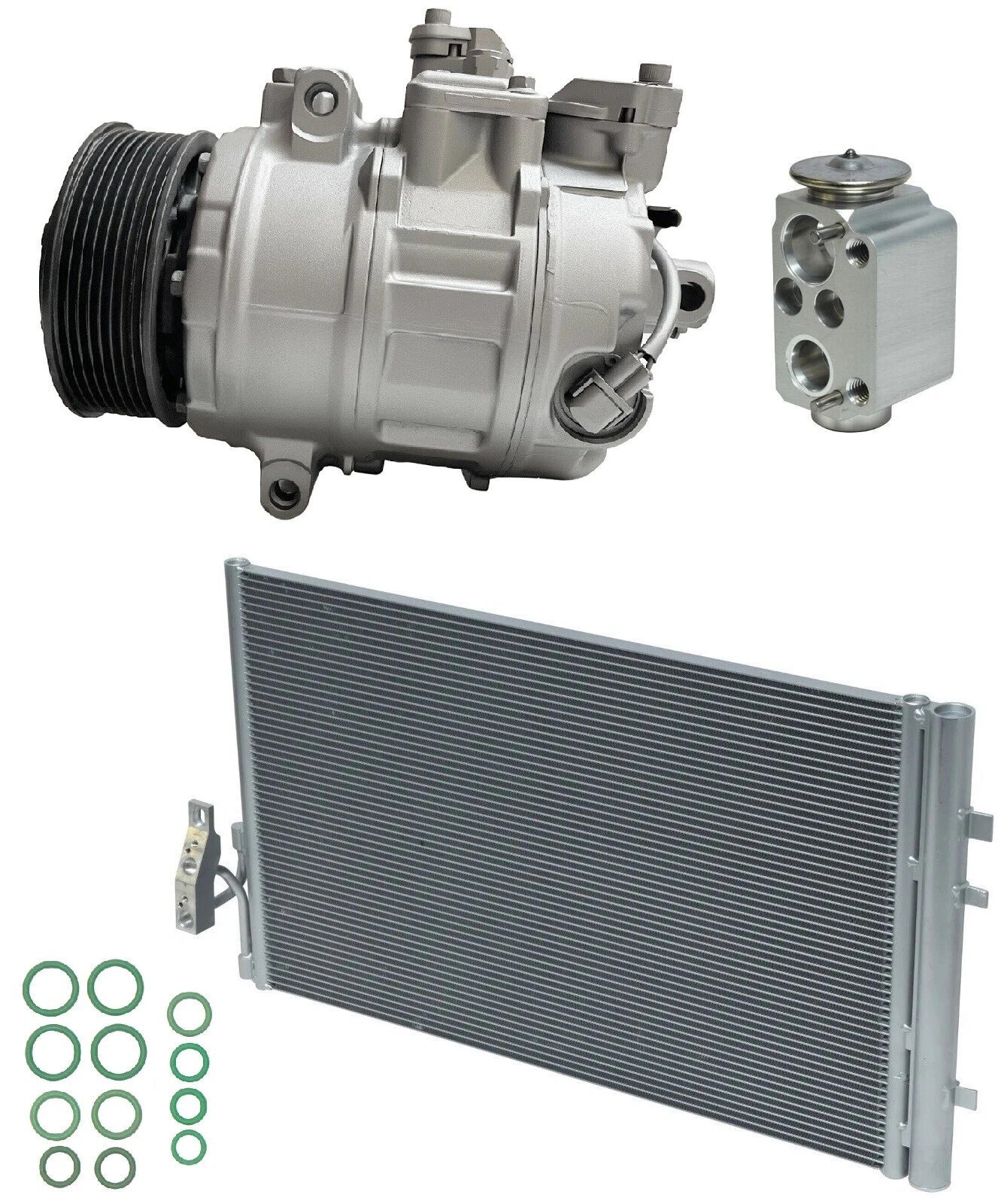 A/C Compressor Kit with Condenser for BMW X3 3.0L (2017–2017)