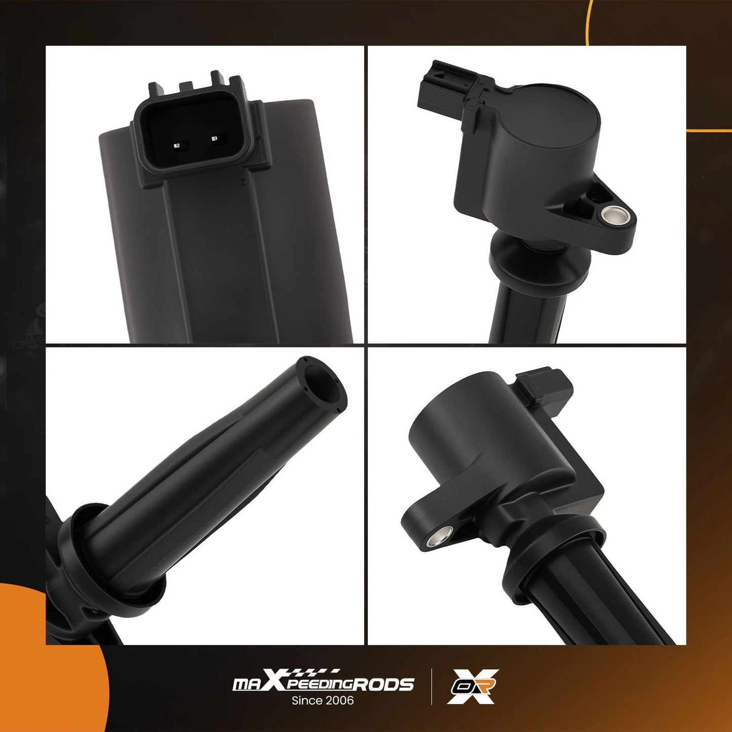 4PCS Ignition Coils Kit for Ford Escape Focus Transit 2.0L 2.3L 2.5L (2012–2019)