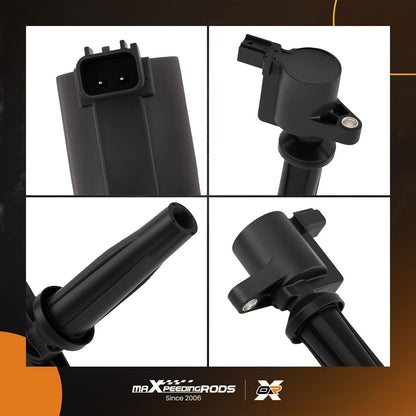4PCS Ignition Coils Kit for Ford Escape Focus Transit 2.0L 2.3L 2.5L (2012–2019)