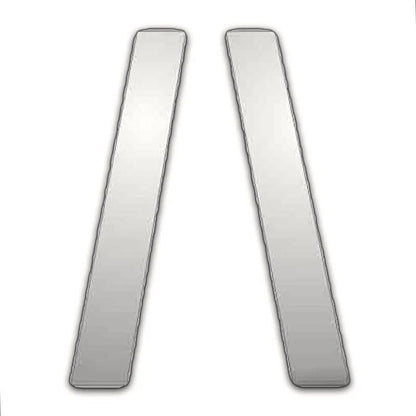 2Pc Chrome Pillar Post Covers for Nissan Frontier King Cab (2005–2024)