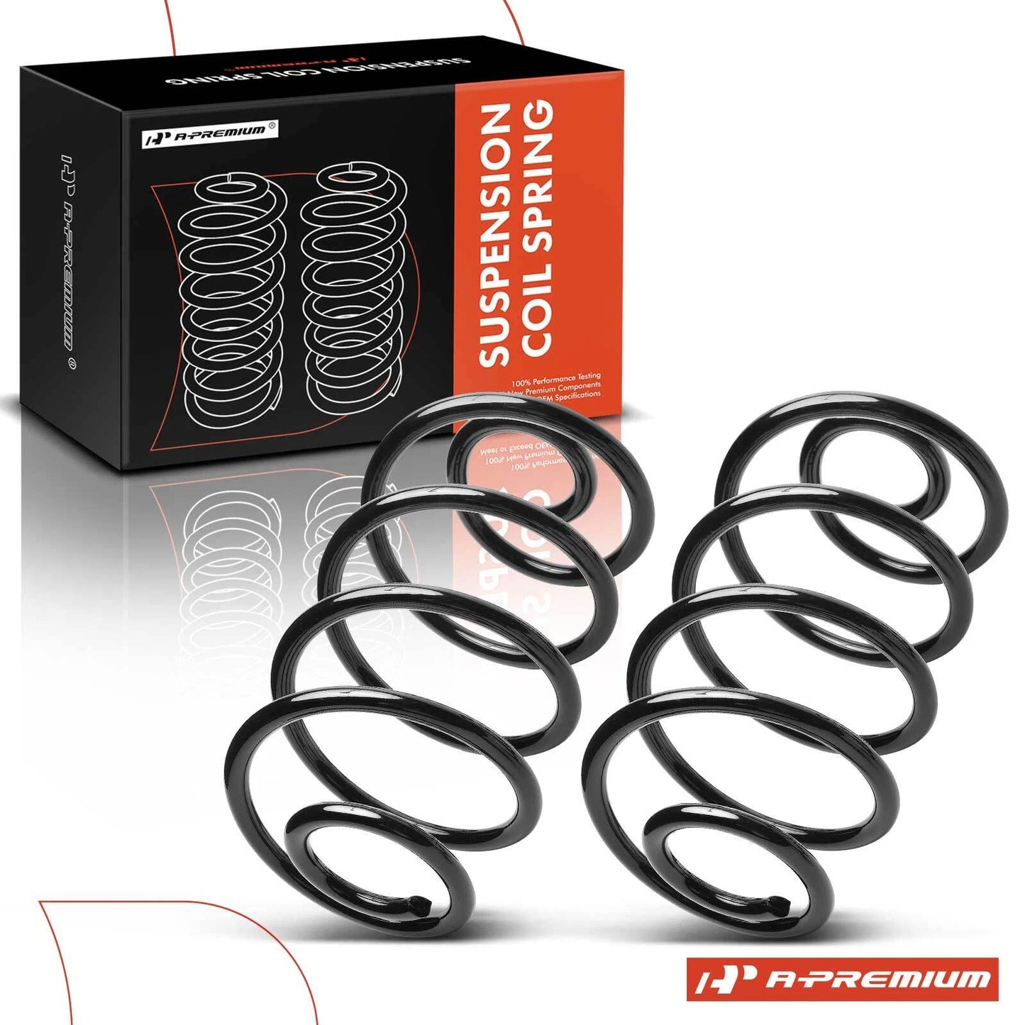 2X Rear Coil Springs for Chevrolet Malibu (1978–1980) Buick Regal (1978–1987)