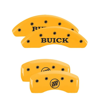 Brake Caliper Covers Yellow Set for 2012–2016 Buick LaCrosse by MGP