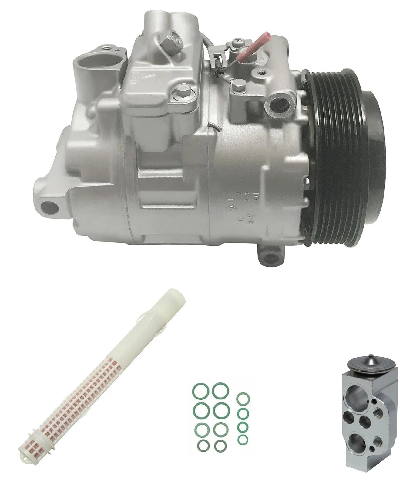 AC Compressor Kit Replacement for Porsche Panamera 4.8L V8 (2010–2016)