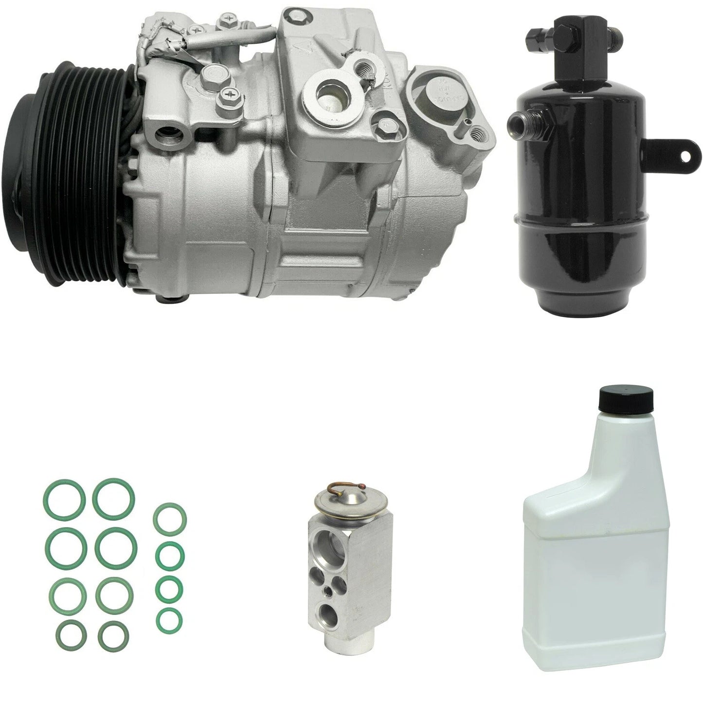 AC Compressor Kit Replacement for Mercedes SLK32 AMG (2002–2004)