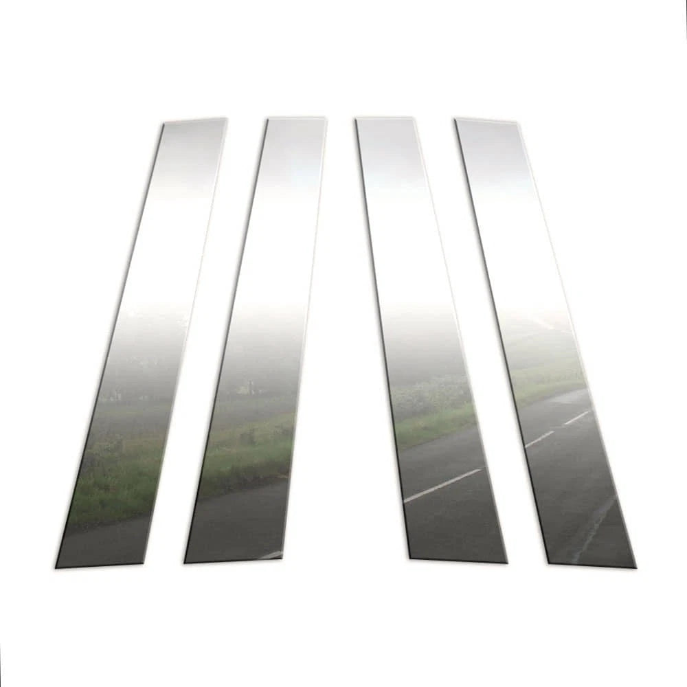 Chrome Pillar Post Covers 4Pc Replacement for Nissan Maxima (2009–2015)
