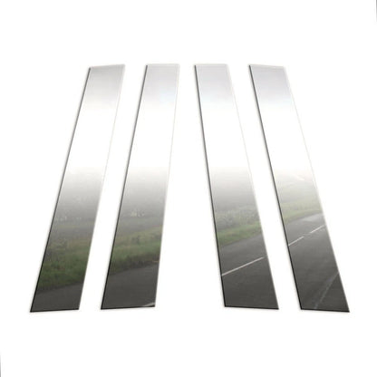 Chrome Pillar Post Covers 4Pc Replacement for Nissan Maxima (2009–2015)