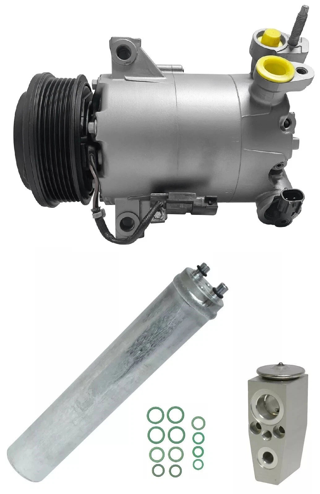 AC Compressor Kit for Ford Focus 1.0L (2017–2018) w O Dual Zone