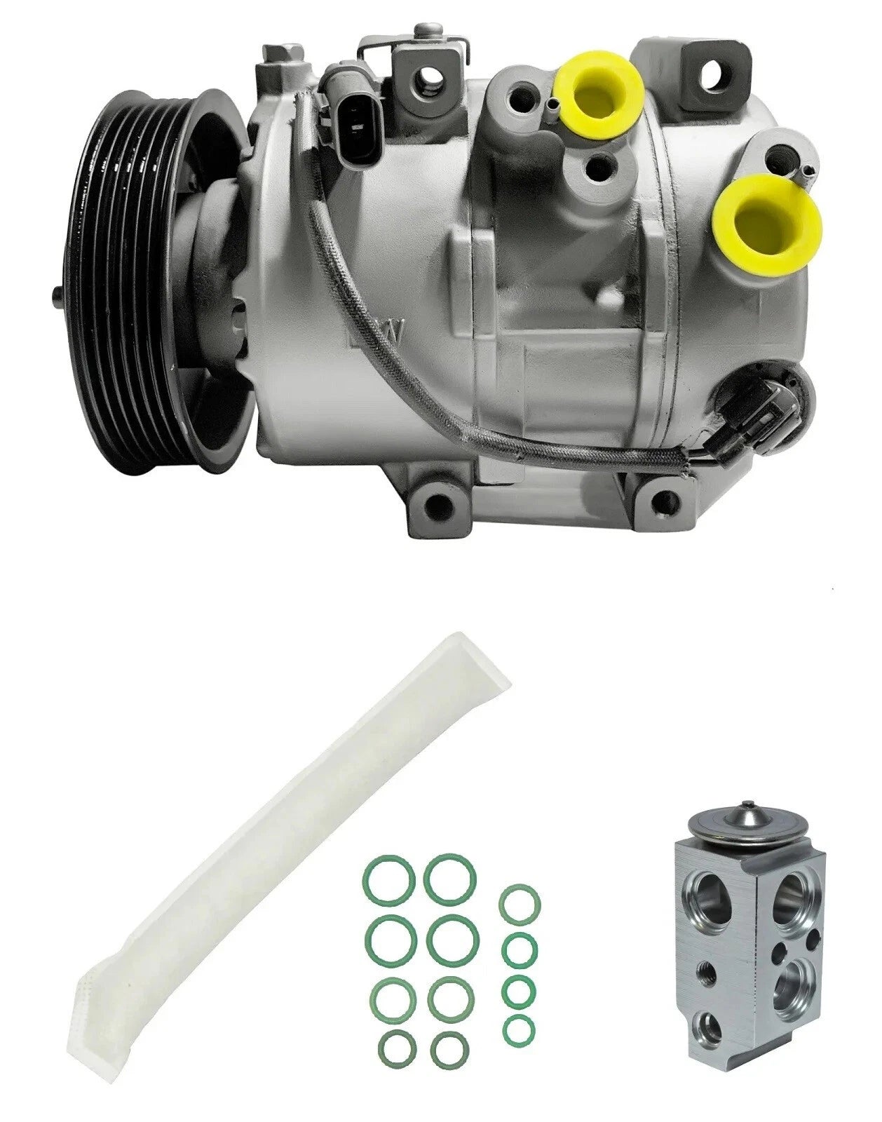 AC Compressor Kit Replacement for Hyundai Genesis Coupe 2.0L (2013–2016)