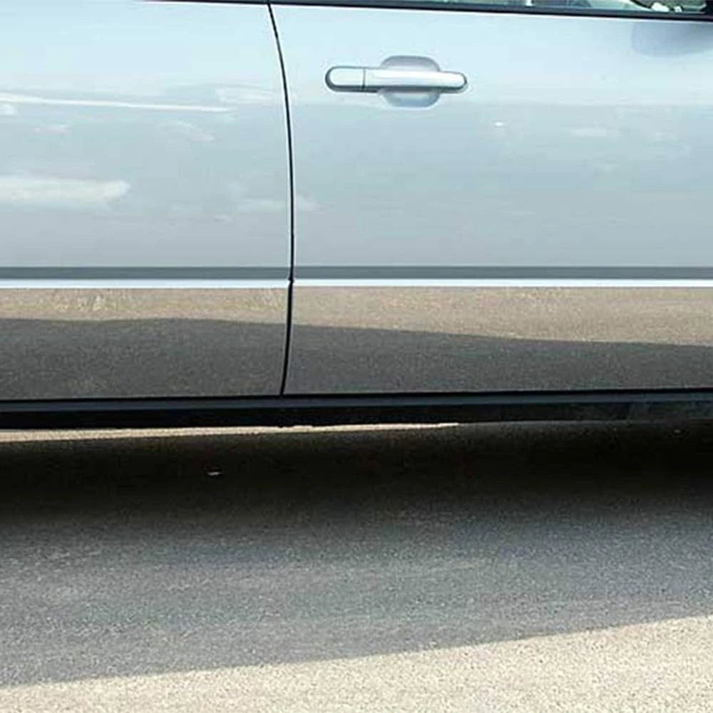 Luxury FX Full Rocker Stainless 8-7/16 to 9-1/4 4pc for Ford Taurus X (2008–2009)