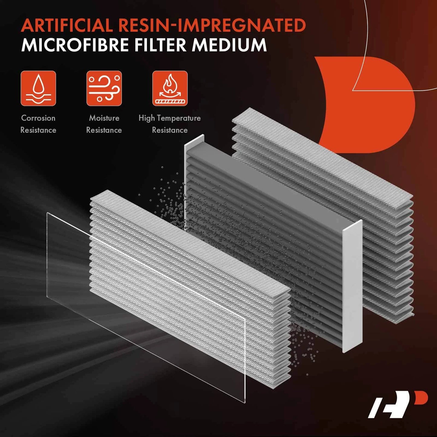 2X Engine Air Filter for Chevy Caprice (2011–2017) & Pontiac G8 (2008–2009)