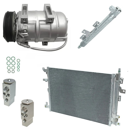 AC Compressor Kit With Condenser for Volvo XC90 2.5L 2.9L (2006–2014)