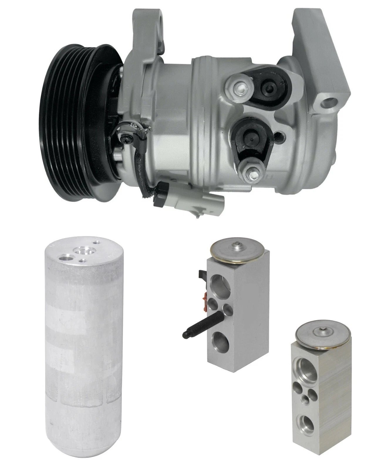 AC Compressor Kit Replacement for Dodge Caravan 3.3L (2003–2003)