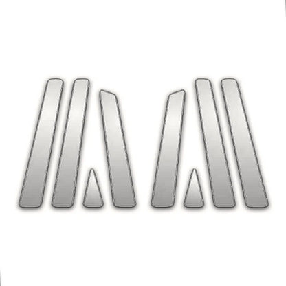 Chrome Pillar Post Covers Kit for Toyota Venza (2009–2015)