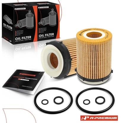 2X Engine Oil Filter for Mercedes-Benz C300 E300 (2015–2023)