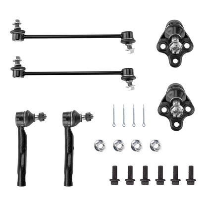 Front Suspension Ball Joints and Tie Rods for Toyota Corolla (2003–2008)