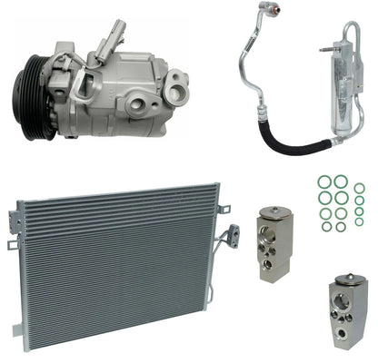 AC Compressor Kit With Condenser for Dodge Journey 2.4L (2010–2010)