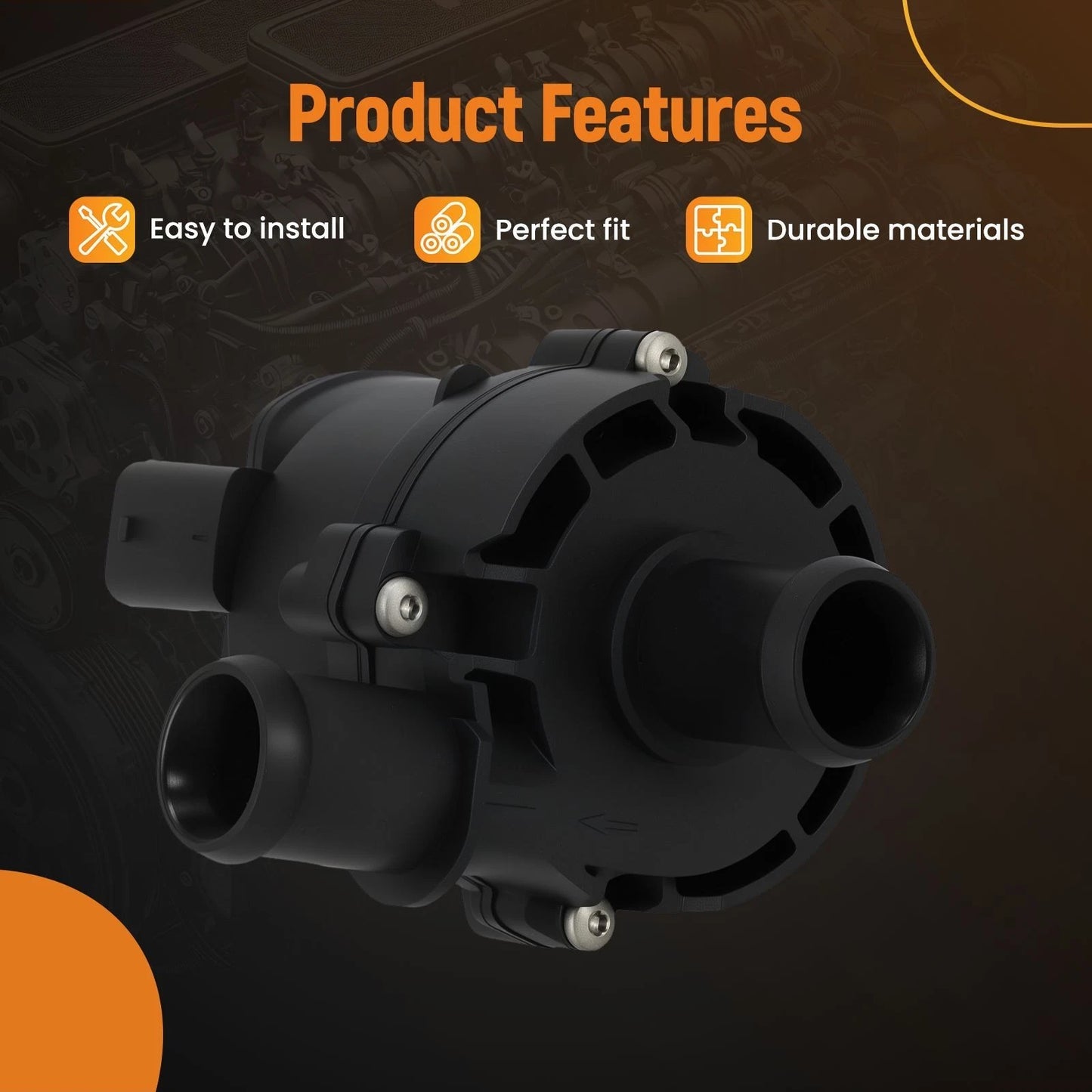 Coolant Water Pump for Jaguar XE (2015–2023)