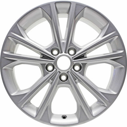 New 17 x 7.5 Silver Alloy Wheel Rim for 2017 2018 2019 Ford Escape - 10108