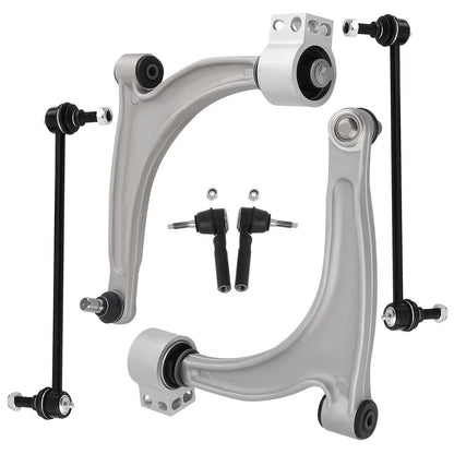 Front Lower Control Arm Sway Bar Tie Rod for 2004-2012 Chevy Malibu & 2005-2010 Pontiac G6