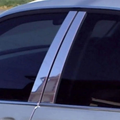 Luxury FX Chrome Pillar Post Trim 4pc for BMW 3 Series (2006–2012)