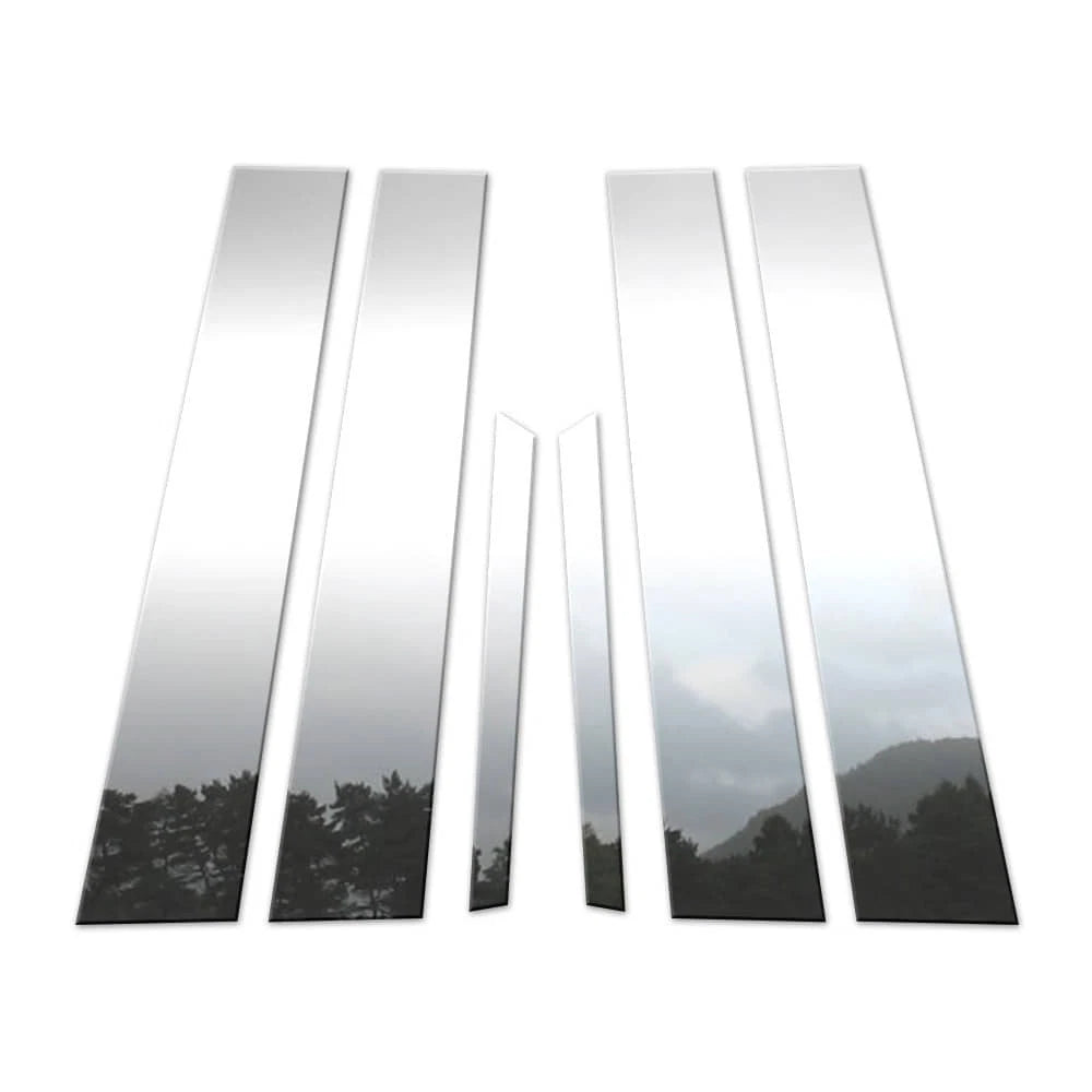 Chrome Pillar Post Covers for 2014-2016 Toyota Corolla 6 Pieces