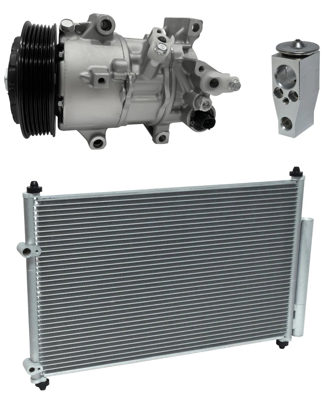 A/C Compressor Kit With Condenser for Toyota Corolla 1.8L (2018–2019)