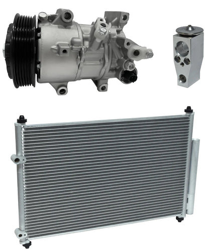 A/C Compressor Kit With Condenser for Toyota Corolla 1.8L (2018–2019)