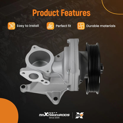Coolant Water Pump Assembly for GMC Canyon 2.5L (2015–2019)